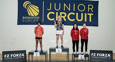 Milli badmintoncu Ravza Bodur Bulgaristan'dan bronz madalyayla döndü