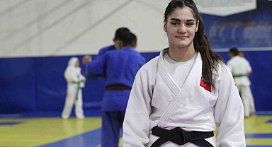 Milli judocu Sinem, Avrupa şampiyonluğunun ardından gözünü olimpiyatlara dikti