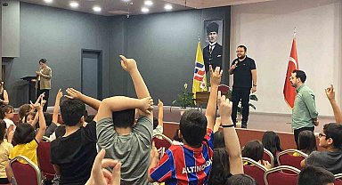 Minik Finalliler Mert Arık ile buluştu
