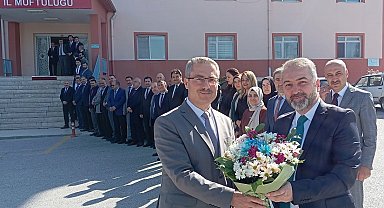Müftü Şahin Yıldırım Çorum'daki yeni görevine başladı