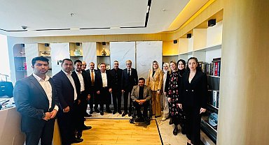 MÜSİAD heyeti Başkan Demir ile görüştü