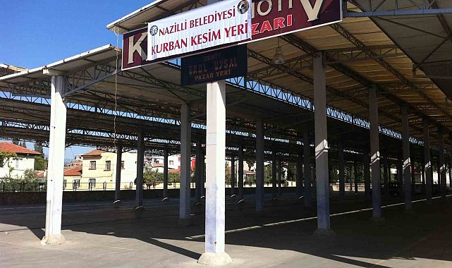 Nazilli Belediyesi kurban kesim yerlerini açıkladı