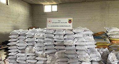 Nevşehir'de 23 ton sahte gübre ele geçirildi