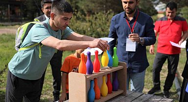 Niğde'de 'Yönüm Aile, Yolum Doğa' oryantiring etkinliği düzenlendi