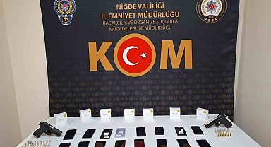 Niğde'de KOM ekipleri 1 ayda 9 şüpheliyi yakaladı
