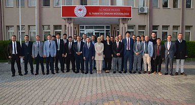 Niğde'de tarımsal üretim planlaması yapıldı