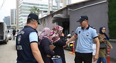 Nilüfer zabıtasından dilencilere operasyon