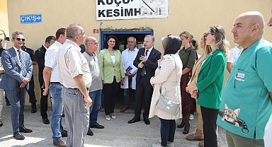 Nilüfer'de Kurban Bayramı hazırlıkları incelendi