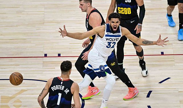 Nuggets'ı yenen Timberwolves, Batı Konferansı yarı finalinde 2-0 öne geçti