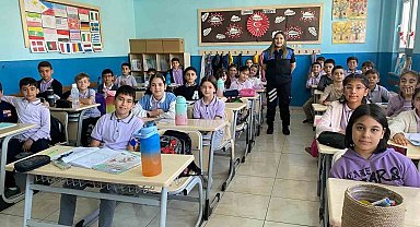 Öğrenciler güvenli internet ve 112 ihbar hattı ile tanıştı