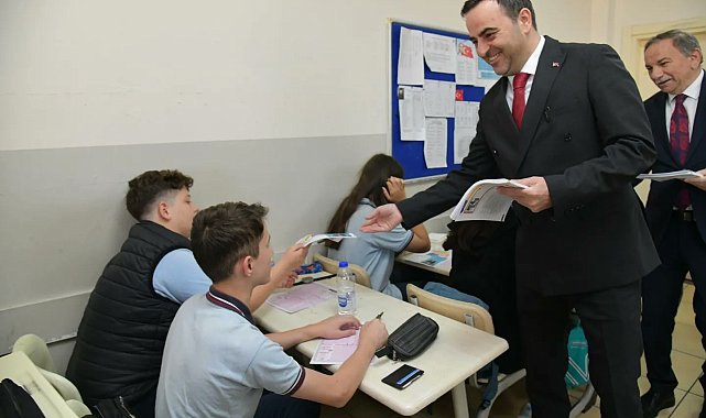 Öğrenciler sınav provası yaptı