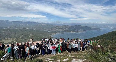 Öğrencilerden Şahinkaya Kanyonu gezisi