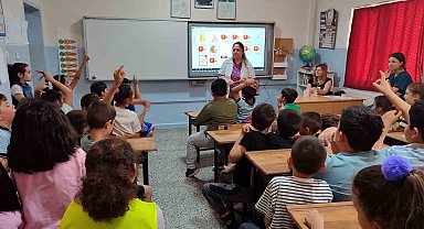 Öğrencilere sağlık ve sağlıklı beslenme eğitimi