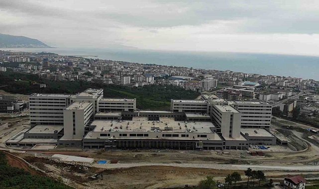 Ordu Şehir Hastanesi inşaatı yüzde 99 tamamlandı