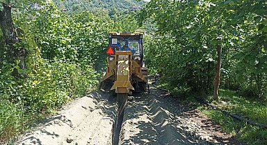 Ordu'da içme suyu hattı yenileme çalışmaları sürüyor