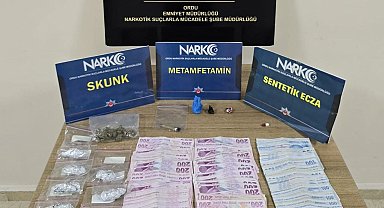 Ordu'da uyuşturucu operasyonunda 2 tutuklama