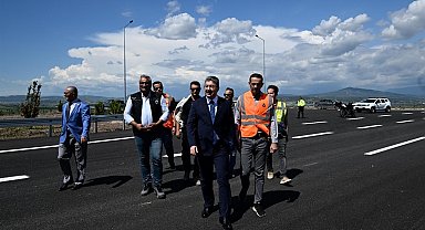 Osmaniye'de ikinci otoban bağlantı yolunda çalışmalar tamamlandı