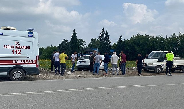 Osmaniye'de kontrolden çıkan otomobil takla attı: 3 yaralı