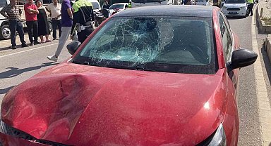Otomobil ile motosiklet çarpıştı: 1 ölü
