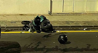 Otomobille motosiklet kafa kafaya çarpıştı: 1 ölü