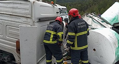 Otoyolda zincirleme trafik kazası: 2'i ağır 6 yaralı