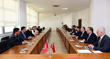Özbekistan heyeti ile Kastamonu Üniversitesi arasında iş birliği