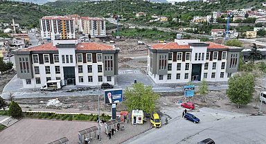 Özdoğan; yeni hizmet binasını inceledi