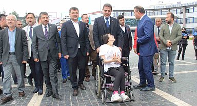 Özel öğrencilerin gösterisi büyük ilgi gördü