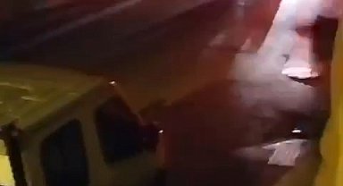 Polis ile at arabalı şüpheliler arasında nefes kesen kovalamaca