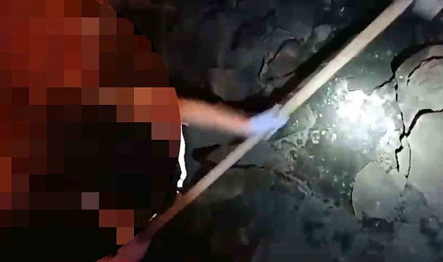 Polislerin araması madencileri aratmadı, kömürler arasından kaçak sigara çuvalları çıktı