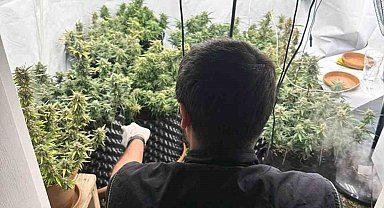 Polisten Ortaca'da evde uyuşturucu üretimine operasyon