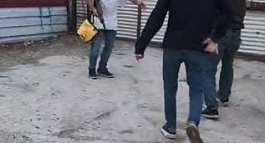 Pompalı tüfekle iş yerini bastılar: O anlar kamerada