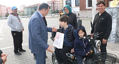 Protokolden Erva sporcularına ziyaret
