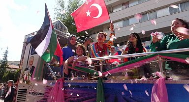 "Uluslararası Gül Festivali" Isparta'da renkli görüntülerle başladı