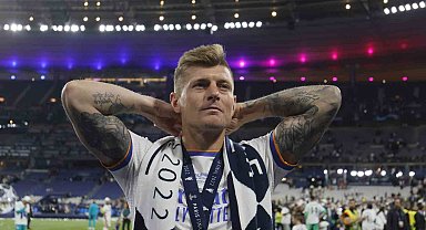 Real Madrid'in Alman yıldızı Toni Kroos, futbolu bırakacağını açıkladı