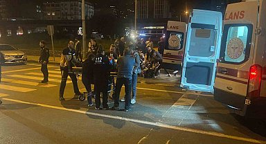 Rize'de otomobilin çarptığı yabancı uyruklu 2 kadın yaralandı