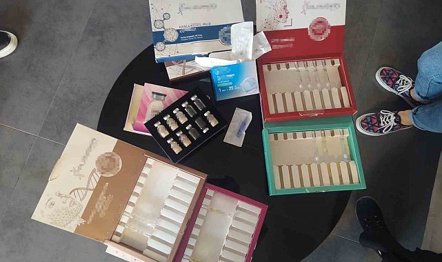Sadece uzman hekimlerin yapabileceği işlemleri yapan merdiven altı güzellik merkezine baskın