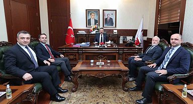 Sağlık heyetinden Vali Aksoy'a ziyaret