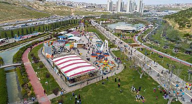 Şahinbey Belediyesi 663 parkıyla yaza hazır