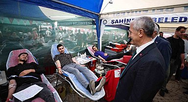 Şahinbey'den kan bağışı kampanyası