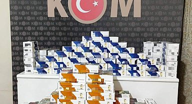 Sahte bandrollü 33 bin 200 adet makaron ele geçirildi