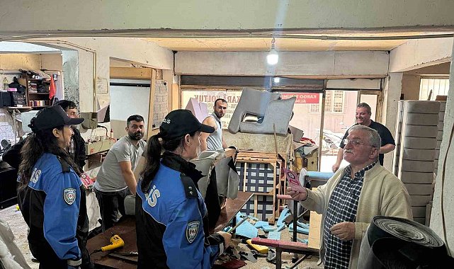 Samsun polisi denetliyor, bilgilendiriyor