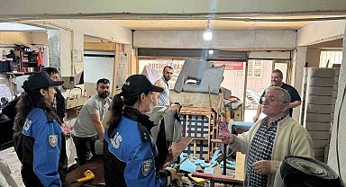 Samsun polisi denetliyor, bilgilendiriyor