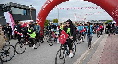 Samsun'da 19 Mayıs Bisiklet Turu