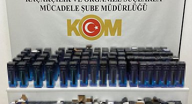Samsun'da 210 adet gümrük kaçağı elektronik termos ele geçirildi