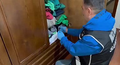 Samsun'da evinde silah ve mermi ele geçirilen şahıs gözaltına alındı