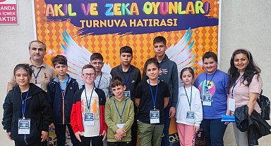 Samsunlu öğrenciler, akıl ve zeka oyunlarından başarılar ile döndü