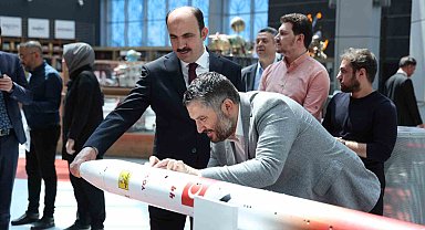 Sanayi ve Teknoloji Bakan Yardımcısı İnan Konya Bilim Merkezi'ndeki çalışmaları inceledi