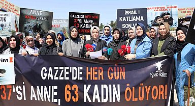 Şanlıurfalı kadınlardan Filistinli annelere destek
