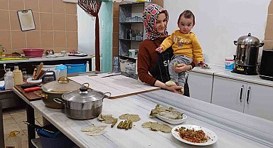 Sardığı dolmalarla işletme açtı